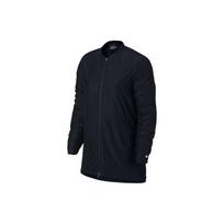 Nike vientos spalvos užtrauktuku laisvalaikio ilgomis rankovėmis striukė moterims striukės Juoda 873050-010 M