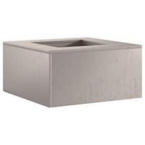 Ugnies krėslas Kvadratinis 60x60x30 cm Oro sąlygoms atsparus plienas