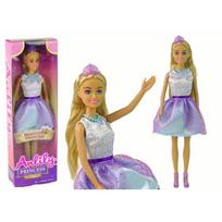 Anlily pricesės lėlė su violetine suknele
