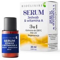 Drėkinamasis šilkas plaukams Bioelixire Silk su vitaminu A, 20 ml
