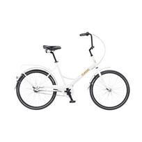 Miesto dviratis Classic Funk 24", baltas