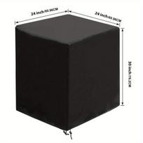Lauko oro kondicionieriaus apsauginis dangtis - žiemai , 60,96 × 60,96 × 76,2 cm / 61 * 61 * 77