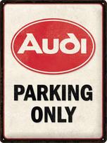 Pakabinama dekoracija Audi - Parking Only, 1 vnt.
