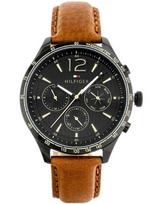 Vyriškas laikrodis Tommy Hilfiger 1791470 Gavin, juodas/rudas