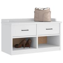Prieškambario suoliukas sandnes baltas 87x40x50 pušies masyvo