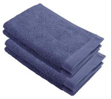 Walra Remade Cotton Svečių Rankšluosčiai 30x50cm - 2 vnt. Tamsiai mėlynos Spalvos Remade Medvilniniai Svečių Rankšluosčiai 30x50cm - 2 vnt.