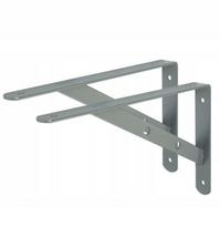 Tvarkingas 350x220mm metalinis lentynos laikiklis, 2 vnt.