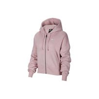 Nike su gobtuvu trumpas užtraukiamas švarkelis moteriški švarkai Šampano spalvos DN4952-645 L