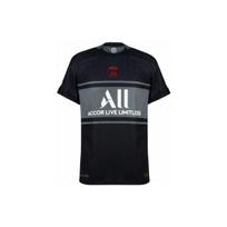 Nike Saint-Germain Vapor Match Trečiasis marškinėlis Juodas/Tamsiai pilkas/Baltas/Sirenos raudonumo Vyriški viršutiniai drabužiai DB5887-011 S