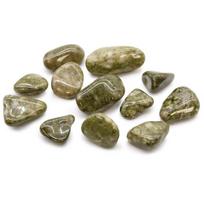 Epidote Snowflake akmenys Ancient Wisdom M, 12 vnt.
