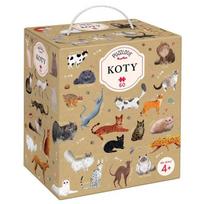 Dėlionė Puzzlove Katės, 60 det.