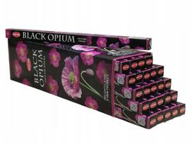 Aromatinės smilkalų lazdelės Hem Opio Negro, 8 vnt.