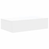 vidaXL Televizoriaus spintelė su LED lemputėmis, balta, 60x35x15,5cm