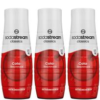 3x "SodaStream" kolos sirupas 440ml