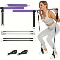 Pilates treniruoklis su reguliuojamomis virvėmis