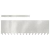 vidaXL Vejo kraštas 30 pcs Sidabro 100 x 0,05 x 30 cm