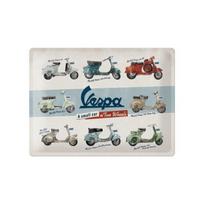 Metalinė plokštė 30x40 cm / Vespa mallit