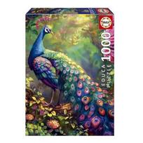 Dėlionė - EDUCA - Paukščių sodas - 1000 dalių - 68x48 cm - Suaugusiems nuo 12 metų