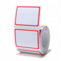 NIIMBOT Etiketės RFID lipdukai 40*30mm FRAME RED 230vnt.