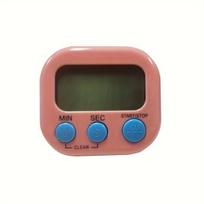 Elektroninis daugiafunkcis laikmatis su LCD, Rožinis