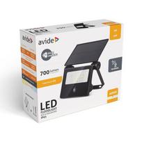 Avide LED lauko šviestuvas su saulės baterija 700lm PIR