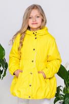 Huppa Mergaičių pavasario-rudens paltas SOFIA, yellow, 110