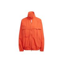 Adidas X Stella McCartney Vienos spalvos striukė su užtrauktuku ir apykakle Moteriška striukė Ryškiai raudona HS0035 XS