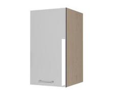 Pakabinama spintelė Modena Liveo MD5, 50 cm, balta/ruda