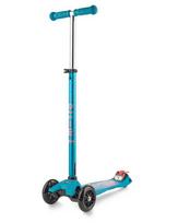 Vaikiškas paspirtukas Micro Maxi Deluxe Aqua, mėlynas