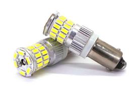 Led lemputė MotoLEDy BA9S, T4W LED BA9S 12-24V CANBUS valge tugev lambipirn 700lm