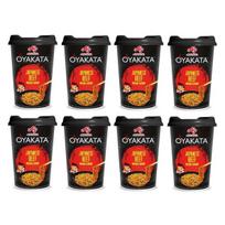 Greitai paruošiami makaronai Oyakata Japanese Beef Wasabi, 8x93 g