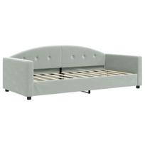 Sofa-lova vidaXL, 90x190 cm, pilka