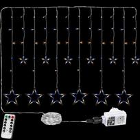 Užuolaida Žvaigždės 150 LED su pultu ir dimeriu Premium Intelligence, šaltai/šiltai balta