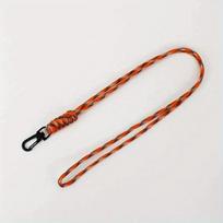 Paracord virvė raktams ir daiktams,  Kamufliažinė oranžinė