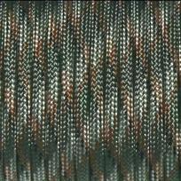 Pintas paracord virvė stovyklavimui,  Armijos žalia kamufliažas