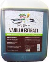 Grynas vanilės ekstraktas Royal Brand, 5 l, Grynas vanilės ekstraktas, trigubai koncentruotas / 3 x / 5 l / 169,07 fl oz