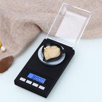 Virtuvinės svarstyklės virtuvinės svarstyklės, Muaket tikslios svarstyklės, 50 g/0,001 g, skaitmeninės, LCD, laboratorinės, auksinės, MG svarstyklės