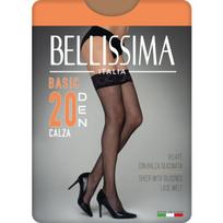 Klijuojamos kojinės moterims Bellissima Basic Visone smėlio spalvos, 20DEN