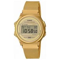 Moteriškas laikrodis Casio Vintage, 37mm, auksinis