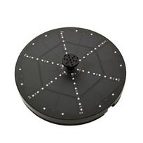 Fontano siurblys su saulės baterija, 160 mm, LED