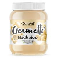 Baltojo šokolado kremas be cukraus OstroVit Creametto White Choco, 350 g