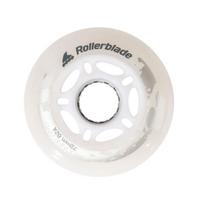 Šviečiantys riedučių ratukai Rollerblade Moonbeams, balti