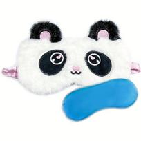 1 vnt 3D Pūkuota Gyvūnelio Akių Kaukė (Panda)