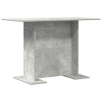 Valgomojo stalas Betono pilkos 110x60x75 cm Dirbtinė mediena