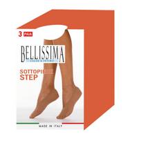 Kojinaitės moterims Bellissima Step Miele, smėlio spalvos, 3 vnt., Universalus