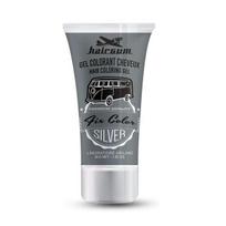 Trumpalaikiai plaukų plaukų dažai Hairgum Fix Color Sidabras, 30 ml