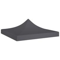 Proginės palapinės stogas, pilkos spalvos, 2x2m, 270 g/m²