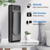1080P Mini Kūno Kamera su Garsu ir Naktiniu Matymu