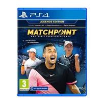 Kompiuterinis žaidimas Vaizdo žaidimas - Deep Silver - Matchpoint Tennis Championships - PS4 - Legendinė versija - Sportas