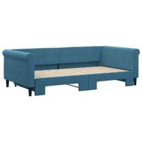 Sofa-lova vidaXL, 100x200 cm, mėlyna